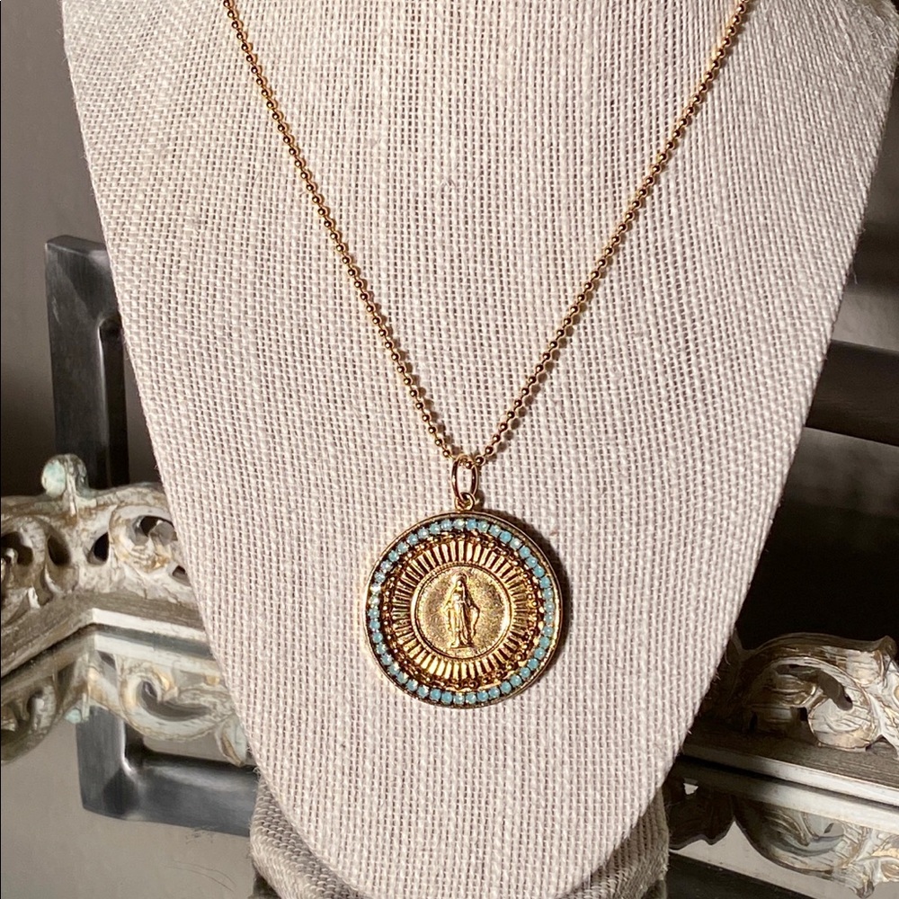 Virgins Saints & Angels Milagrosa Charm Necklace